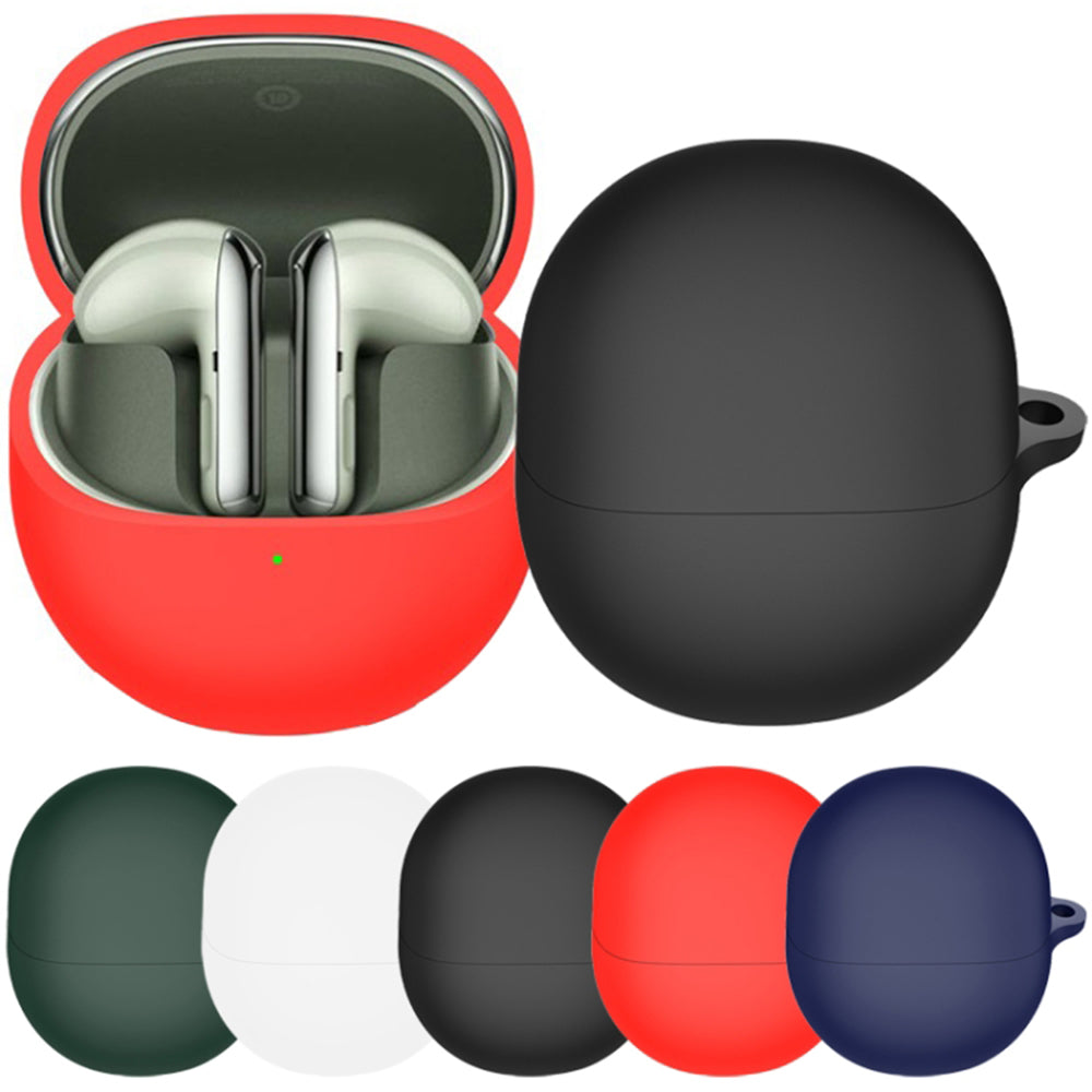 For Xiaomi Buds 4 Bluetooth Earphone Charging Bin Case Flexible Silicone Sleeve Full Protection Cover For Xiaomi Buds 4 Bluetooth Earphone Charging Bin Case Flexible Silicone Sleeve Full Protection Cover